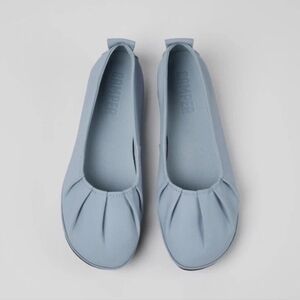 CAMPER RIGHT BALLERINA FLATS IN PASTEL BLUE